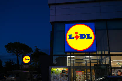 Lidl Lidl. Trgovački lanac.