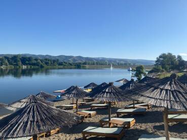 Plaža na Srebrnom jezeru