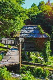 Mlinčići, Plivsko jezero. Mlinčići na Plivskom jezeru u Jajcu.