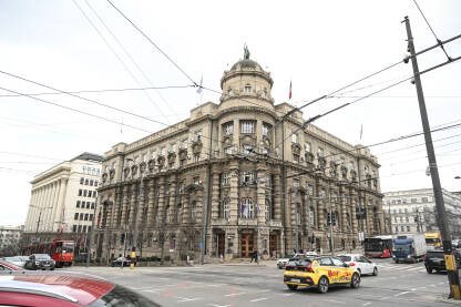 Beograd: Zgrada Vlade Republike Srbije. Beograd: Zgrada Vlade Republike Srbije. Sjedište Vlade Srbije i kancelarija premijera. Kabinet ministara.