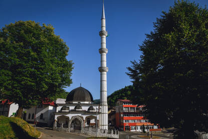 Čaršijsku džamiju u Srebrenici izgrađena je na imanju čuvenog arhitekte i dizajnera Bauhausa Selmana Selmanagića zbog čega je nazivana još i Selmanagića džamija.