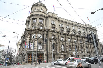 Beograd: Zgrada Vlade Republike Srbije. Beograd: Zgrada Vlade Republike Srbije. Sjedište Vlade Srbije i kancelarija premijera. Kabinet ministara.