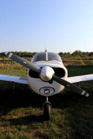 Propeler starog aviona, na aerodromu u Visokom