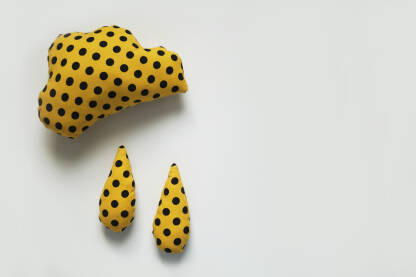 Simbolični prikaz kišnog oblaka