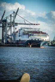 Brod u luci Luka Hamburg brod tanker