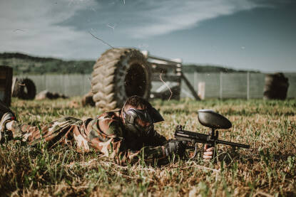 Paintball Paintball igra.