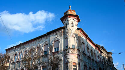 Arad, Rumunija Arad, Rumunija, historijske zgrade u centru grada.