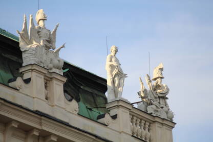 Dvorac Belvedere u Beču Dvorac Belvedere u Beču, Austrija (detalji)
