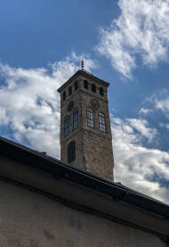 Sahat-kula Sarajevska sahat-kula, Sarajevo, Bosna i Hercegovina, lunarni sat
