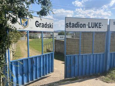 Gradski stadion Luke, Gračanica Ulaz u Gradski stadion Luke, Gračanica