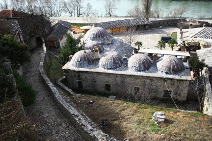 zgrada medrese u počitelju, iz 17 stoljeca