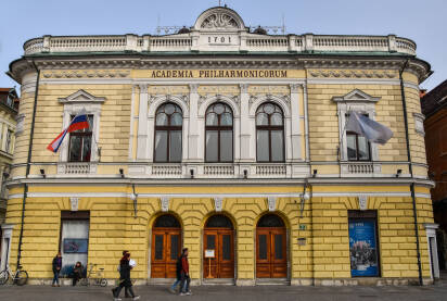 Filharmonija u Ljubljani Zgrada Filharmonije u Ljubljani, Slovenija