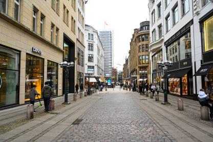 Hamburg, Njemačka: Zgrade u centru grada. Hamburg, Njemačka: Zgrade u centru grada.