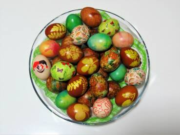 Uskrsna šarena jaja.