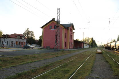 Željeznička stanica Prijedor Objekti i infra struktura na željezničkom čvoru Prijedor