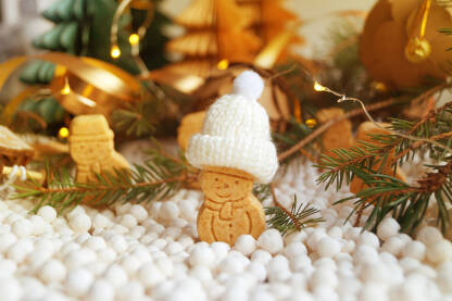 Praznični keksići u obliku Snješka Bijelića