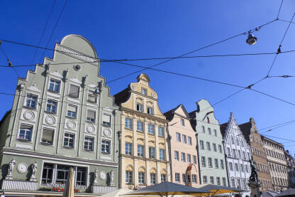 Zgrade u Augsburgu Ulice i zgrade u Augsburgu.