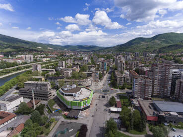Zenica Zenica, snimak dronom