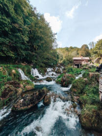 Slapovi na rijeci Krupi nadomak Banja Luke.