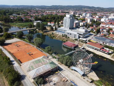 Grad Prijedor Panoramski snimak grada Prijedora
