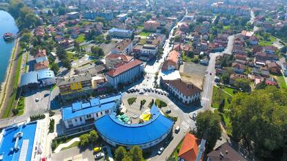 Kozasraka Dubica iz vazduha.