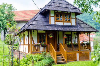 Bosanska kuća Bosanska drvena kuća