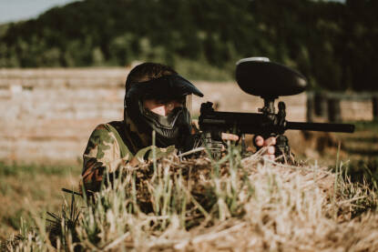 Paintball Paintball igrac.