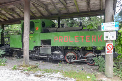 Titov voz Voz Josipa Broza Tita, Oštrelj, Bosanski Petrovac, Bosna i Hercegovina. Titov voz