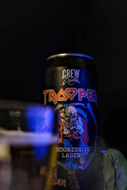 Pivo The Trooper Sada već brend jednog od najpopularnijih heavy metal bendova svih vremena. The Trooper, po istoimenom hitu Maidena.