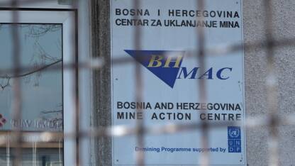Tabla BH MAC Centar za uklanjanje mina