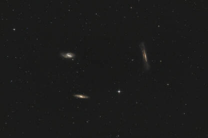 Leo Triplet Skup galaksija "Leo Triplet" snimljen teleskopom