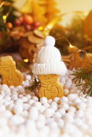 Praznični keksići u obliku Snješka Bijelića