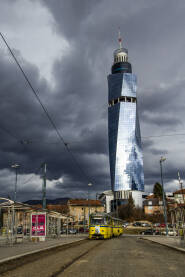Avaz Twist Tower Zgrada Avaza u Sarajevu, neboder jedan od najljepših na svijetu
