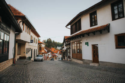 Ulice grada Tešanj Ulice Tešnja pred kraj dana