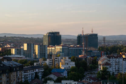Panorama Banja Luke, administrativni centar Republike Srpske