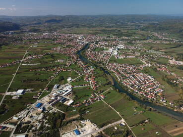 Sanski Most Sjedište opštine Sanski Most. Panoramski snimak
