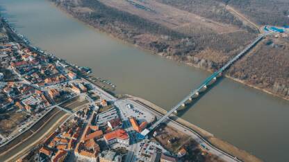Brčko iz zraka Grad Brčko iz zraka