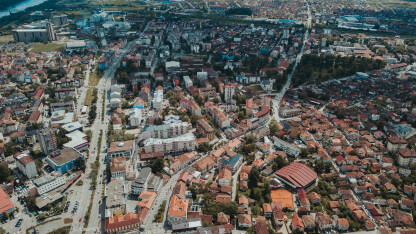Brčko iz ptičije perspektive Grad Brčko iz ptičije perspektive