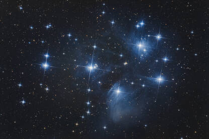 Plejade M45 Otvoreni zvjezdani skup M45 Plejade
