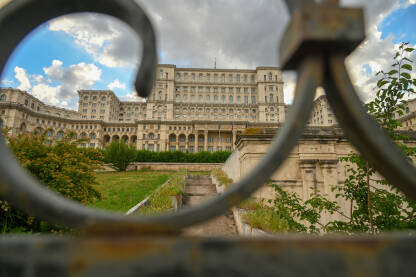 Rumunska zgrada skupštine. Državni parlament, Bukurešt.