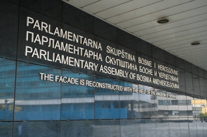 Parlamentarna skupština BiH Parlamentarna skupština Bosne i Hercegovine, Sarajevo.
