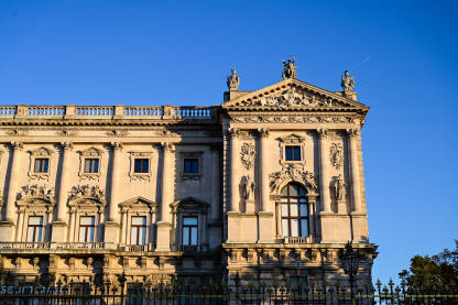 Beč, Austrija: Kompleks Hofburg. Palata dinastije Habsburg. Beč, Austrija: Kompleks Hofburg u centru grada. Palata dinastije Habsburg. Dvorac u Beču.