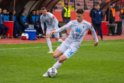 Igrač Fudbaler FK Tuzla City Mico Kuzmanovic.