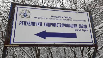 Republički Hidrometeorološki zavod Banjaluka Tabla Republičkog Hidrometeorološkog zavoda Banjaluka
Ministarstvo poljoprivrede, šumatstva i vodoprivrede
