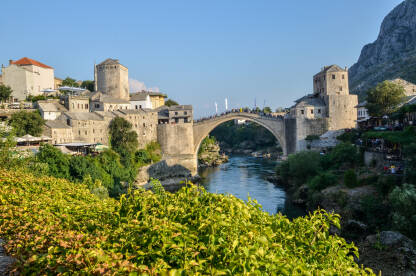 Stari most u Mostaru, Bosna i Hercegovina. Stari most u Mostaru, Bosna i Hercegovina.