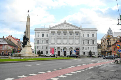 Arad, Rumunija Arad, Rumunija, historijske zgrade u centru grada.
