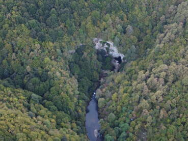 Rijeka Krušnica kod Bosanske Krupe, snimljeno 26.9.2021.