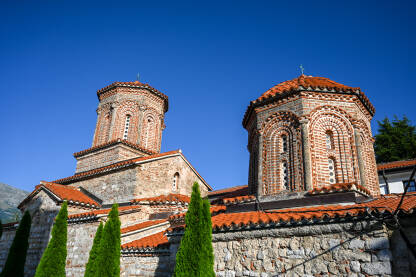 Manastir sv. Nauma na Ohridskom jezeru, Sjeverna Makedonija. Manastir sv. Nauma na Ohridskom jezeru, Sjeverna Makedonija.