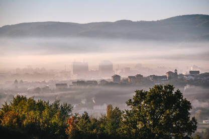 Smog Jutarnji smog u Banjaluci
