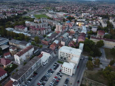 Grad Prijedor Panoramski snimak grada Prijedora
